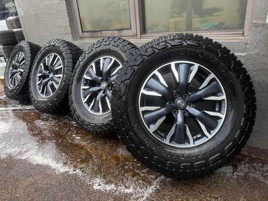 Nissan Navara 18” Alloy Wheels with Yokohama AT Tyres