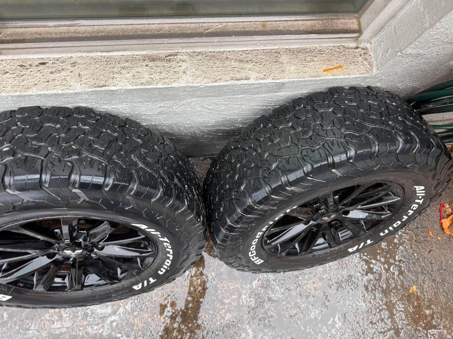 Mitsubishi Triton 17” Black Alloy Wheels with BF Goodrich Tyres