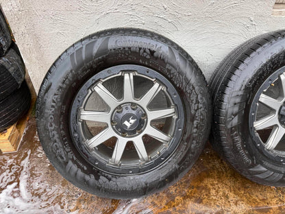 King Off-Road 18” Alloy Wheels with Continental Tyres