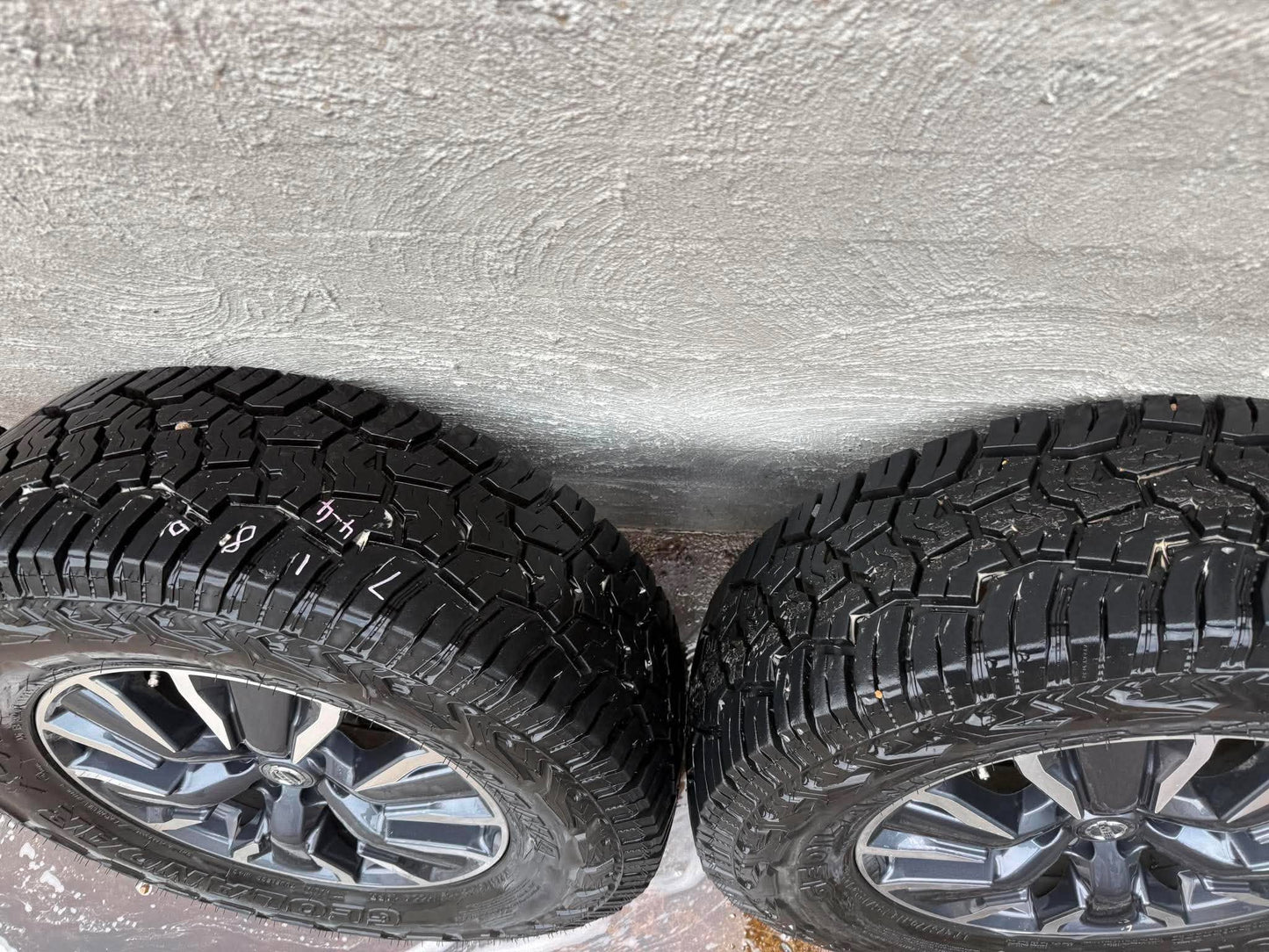 Nissan Navara 18” Alloy Wheels with Yokohama AT Tyres