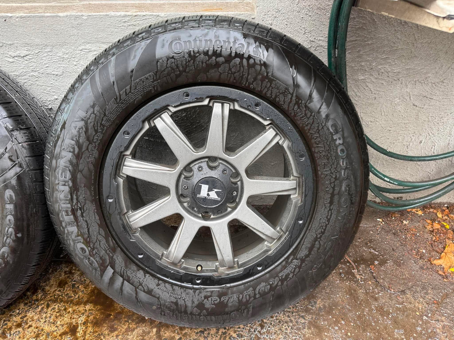 King Off-Road 18” Alloy Wheels with Continental Tyres