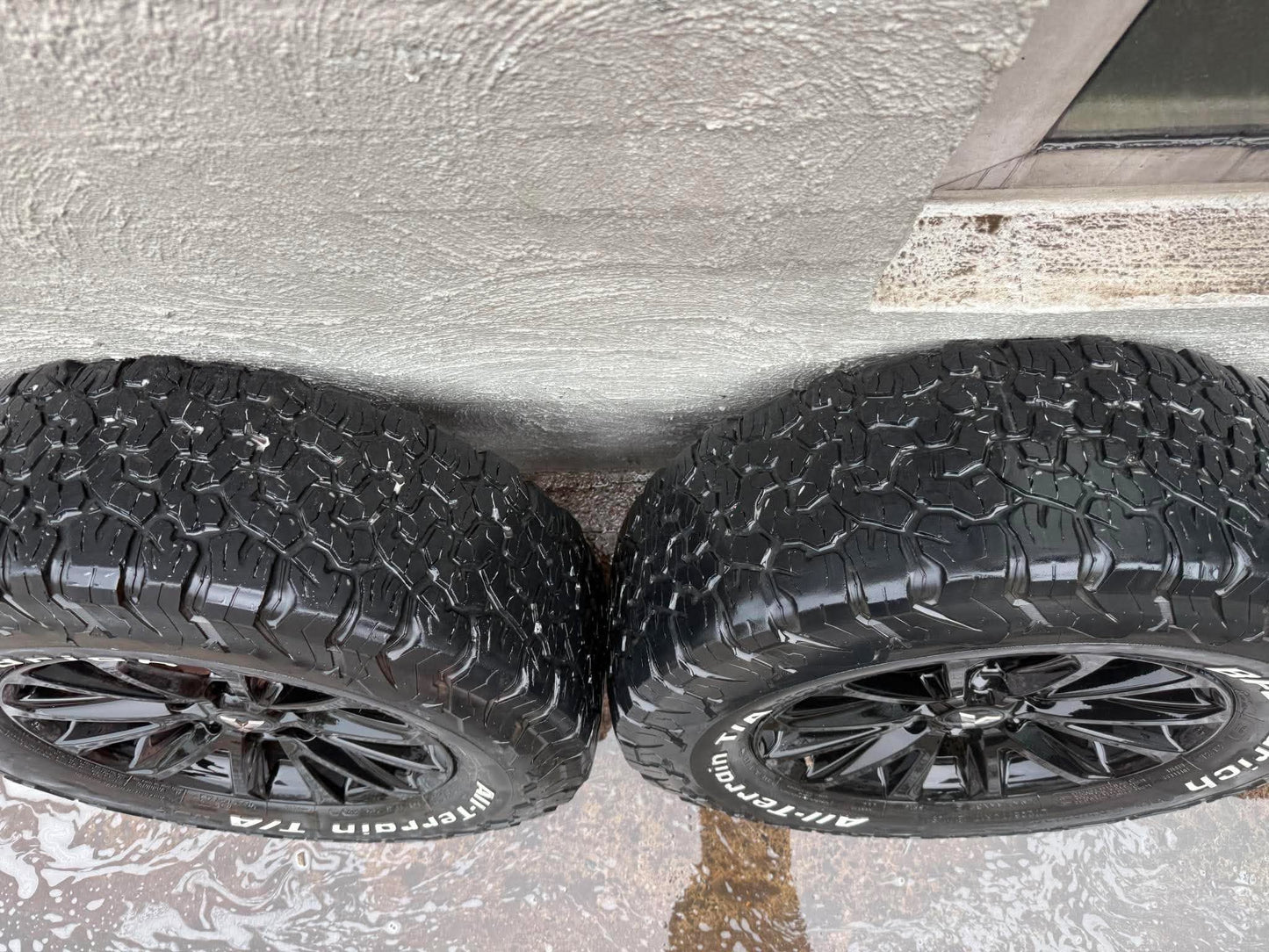 Mitsubishi Triton 17” Black Alloy Wheels with BF Goodrich Tyres