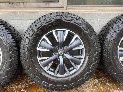 Nissan Navara 18” Alloy Wheels with Yokohama AT Tyres
