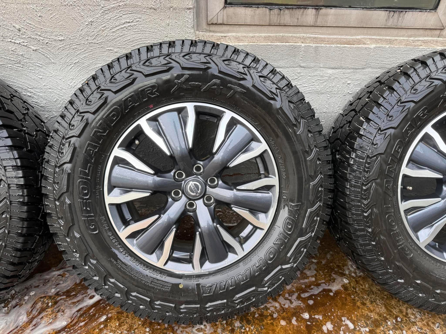 Nissan Navara 18” Alloy Wheels with Yokohama AT Tyres