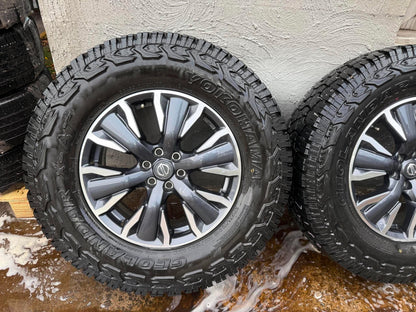 Nissan Navara 18” Alloy Wheels with Yokohama AT Tyres