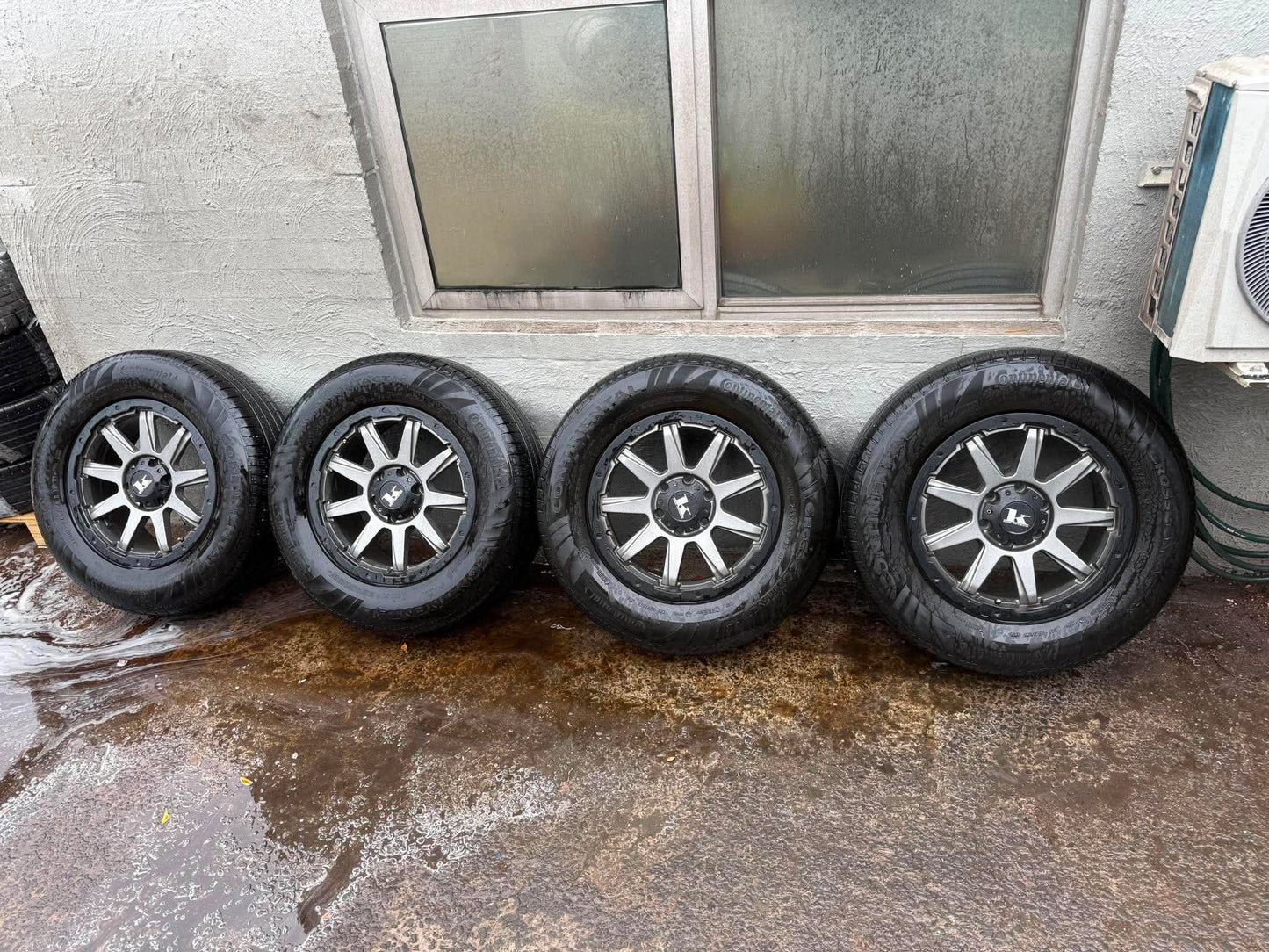 King Off-Road 18” Alloy Wheels with Continental Tyres