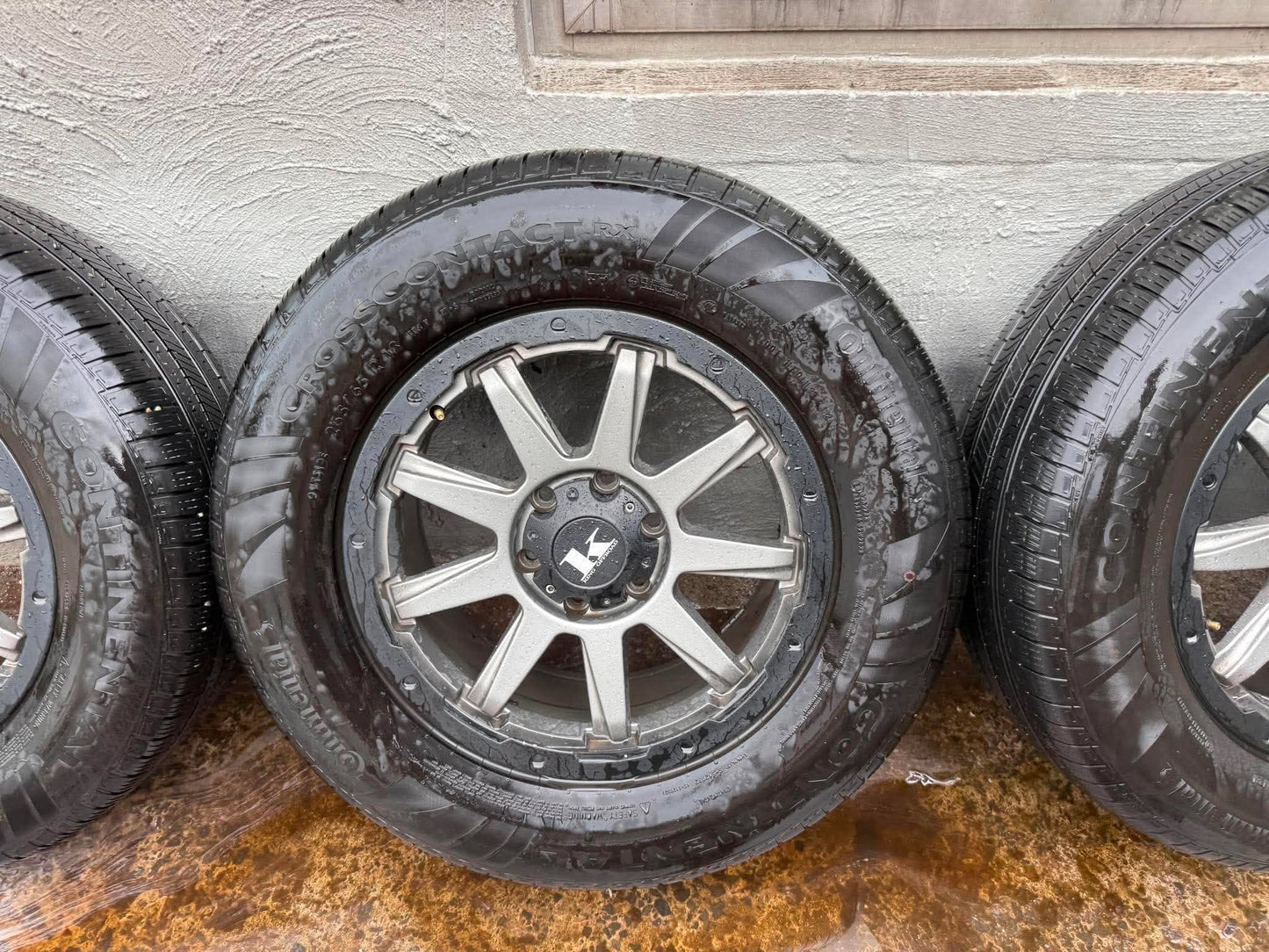 King Off-Road 18” Alloy Wheels with Continental Tyres