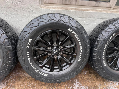 Mitsubishi Triton 17” Black Alloy Wheels with BF Goodrich Tyres