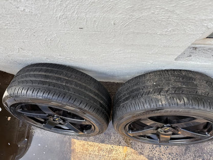Simmons 20" Alloy Wheels with Good Tyres