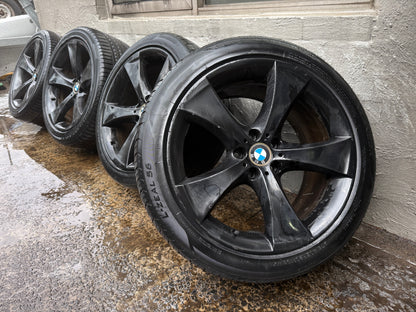 BMW X6 20” Staggered Alloy Wheels with Good Tyres