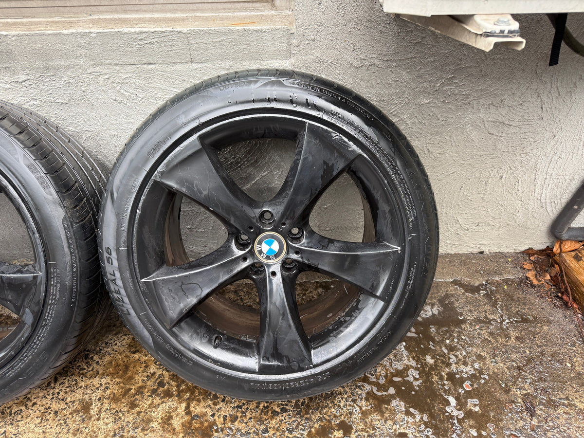 BMW X6 20” Staggered Alloy Wheels with Good Tyres