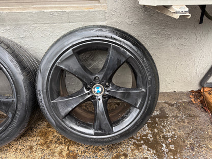 BMW X6 20” Staggered Alloy Wheels with Good Tyres