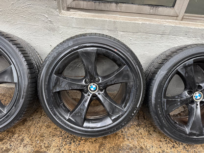 BMW X6 20” Staggered Alloy Wheels with Good Tyres