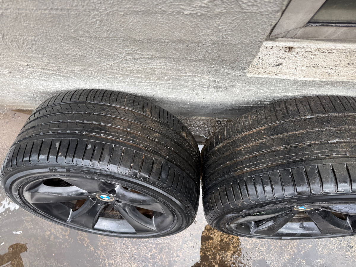 BMW X6 20” Staggered Alloy Wheels with Good Tyres