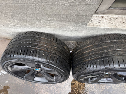 BMW X6 20” Staggered Alloy Wheels with Good Tyres