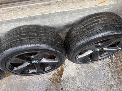 BMW X6 20” Staggered Alloy Wheels with Good Tyres