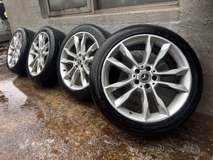 Mercedes Benz X156 GLA-Class 19” Alloy Wheels with Good Tyres