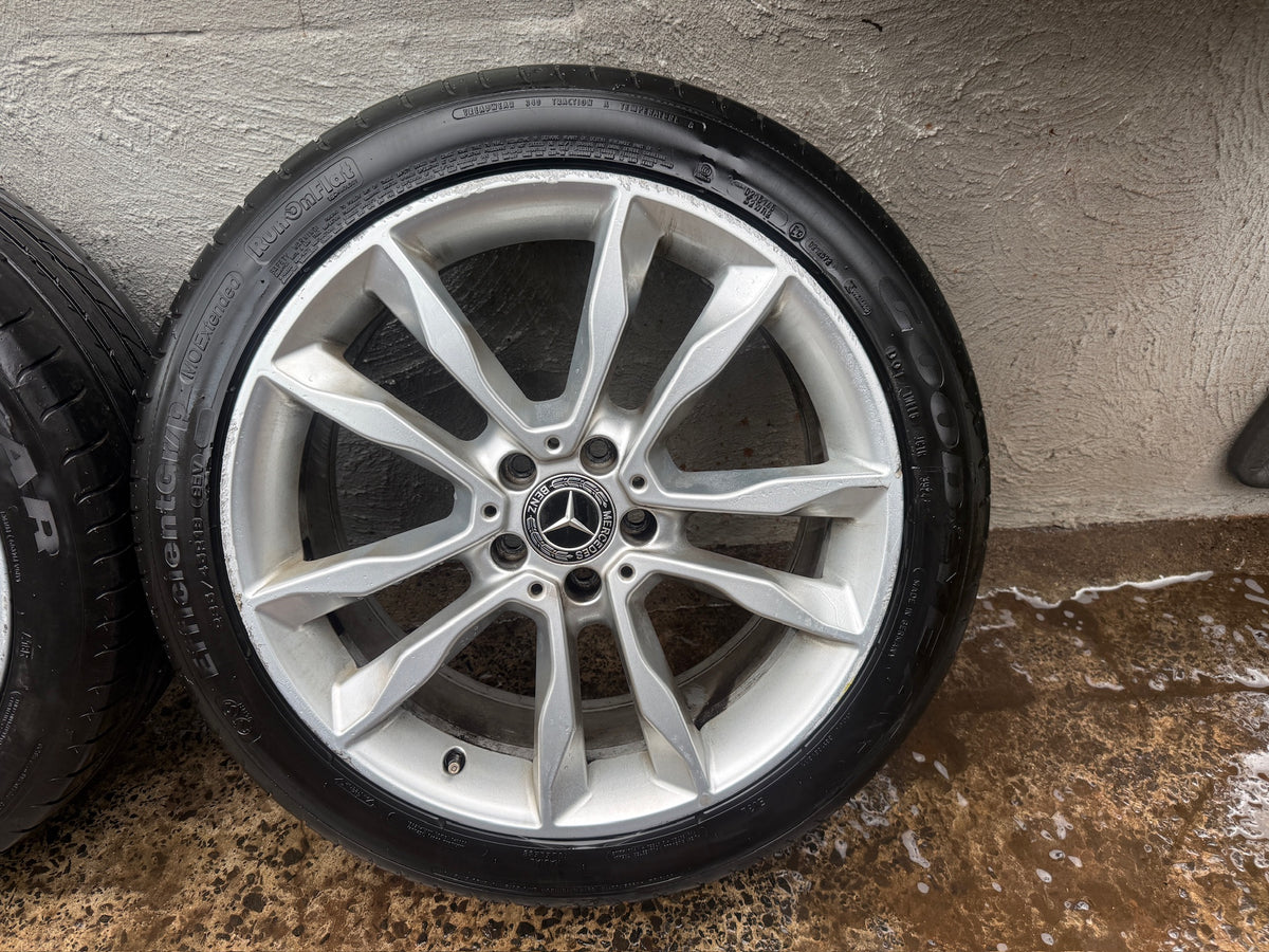 Mercedes Benz X156 GLA-Class 19” Alloy Wheels with Good Tyres