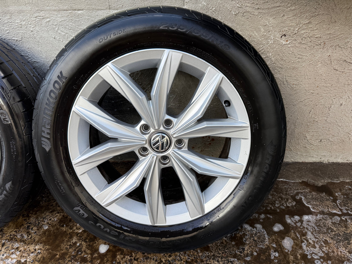 Volkswagen Tiguan 18” Alloy Wheels with Good Tyres