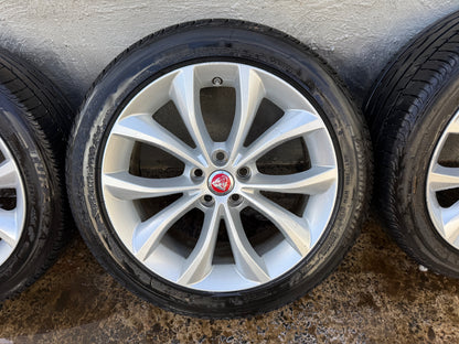 Jaguar XF 18” Alloy Wheels with Good Tyres
