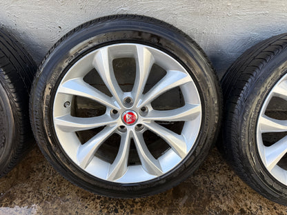 Jaguar XF 18” Alloy Wheels with Good Tyres