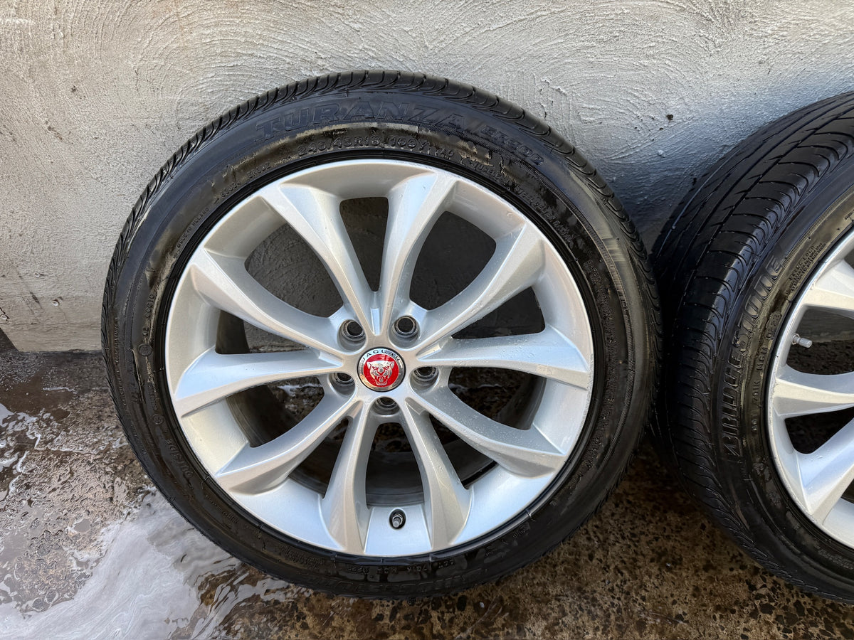 Jaguar XF 18” Alloy Wheels with Good Tyres