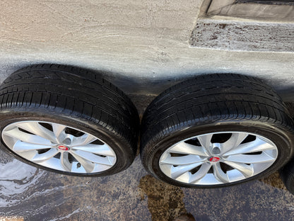 Jaguar XF 18” Alloy Wheels with Good Tyres