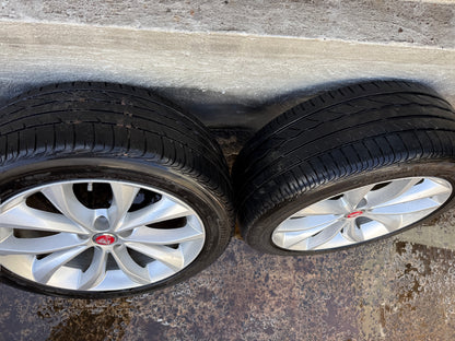 Jaguar XF 18” Alloy Wheels with Good Tyres