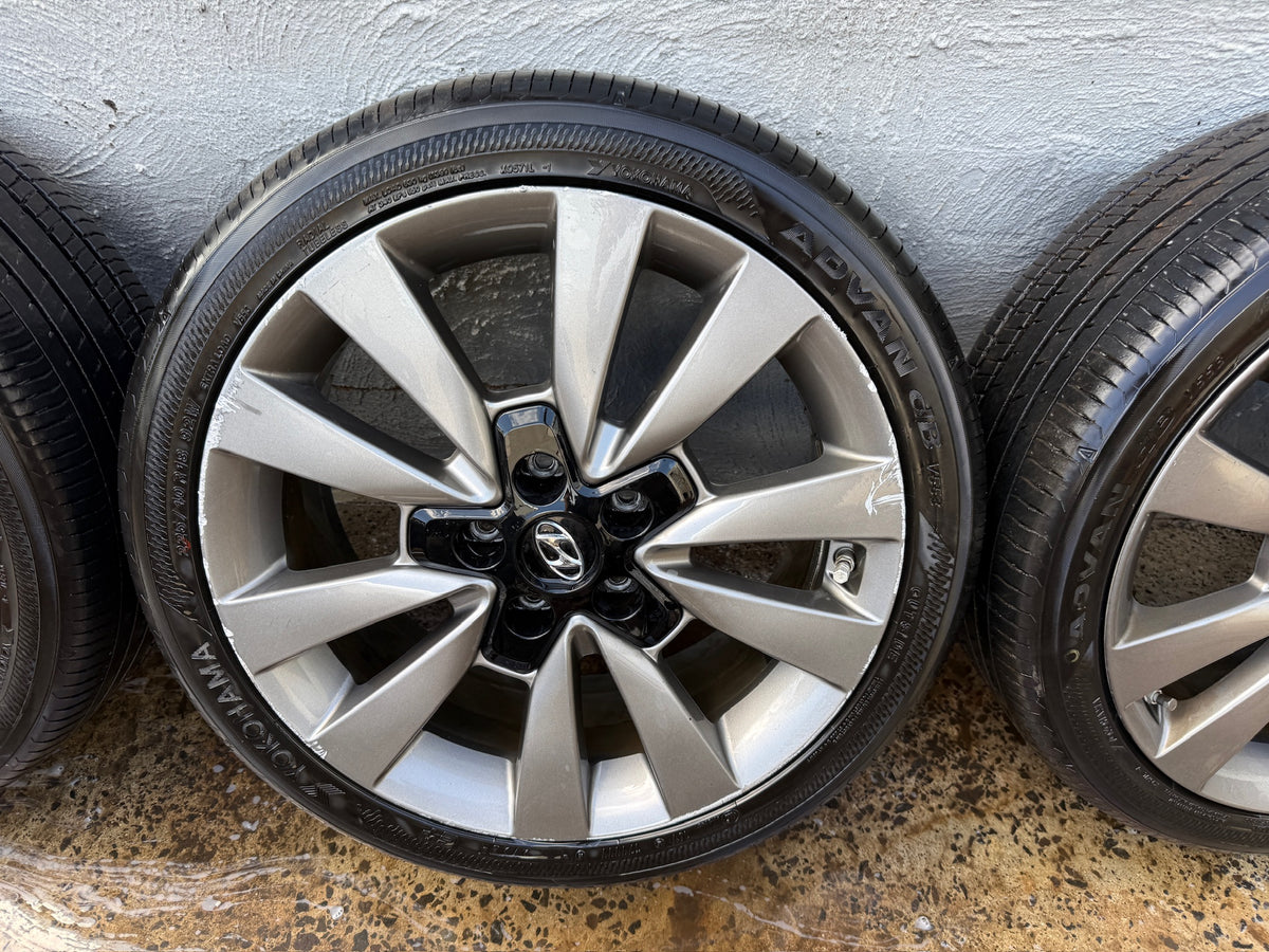Hyundai i30 18” Alloy Wheels with Excellent Tyres