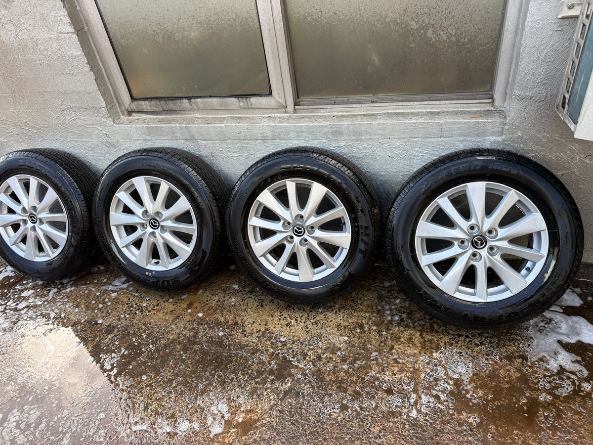Mazda CX-5 17” Alloy Wheels with Good Tyres