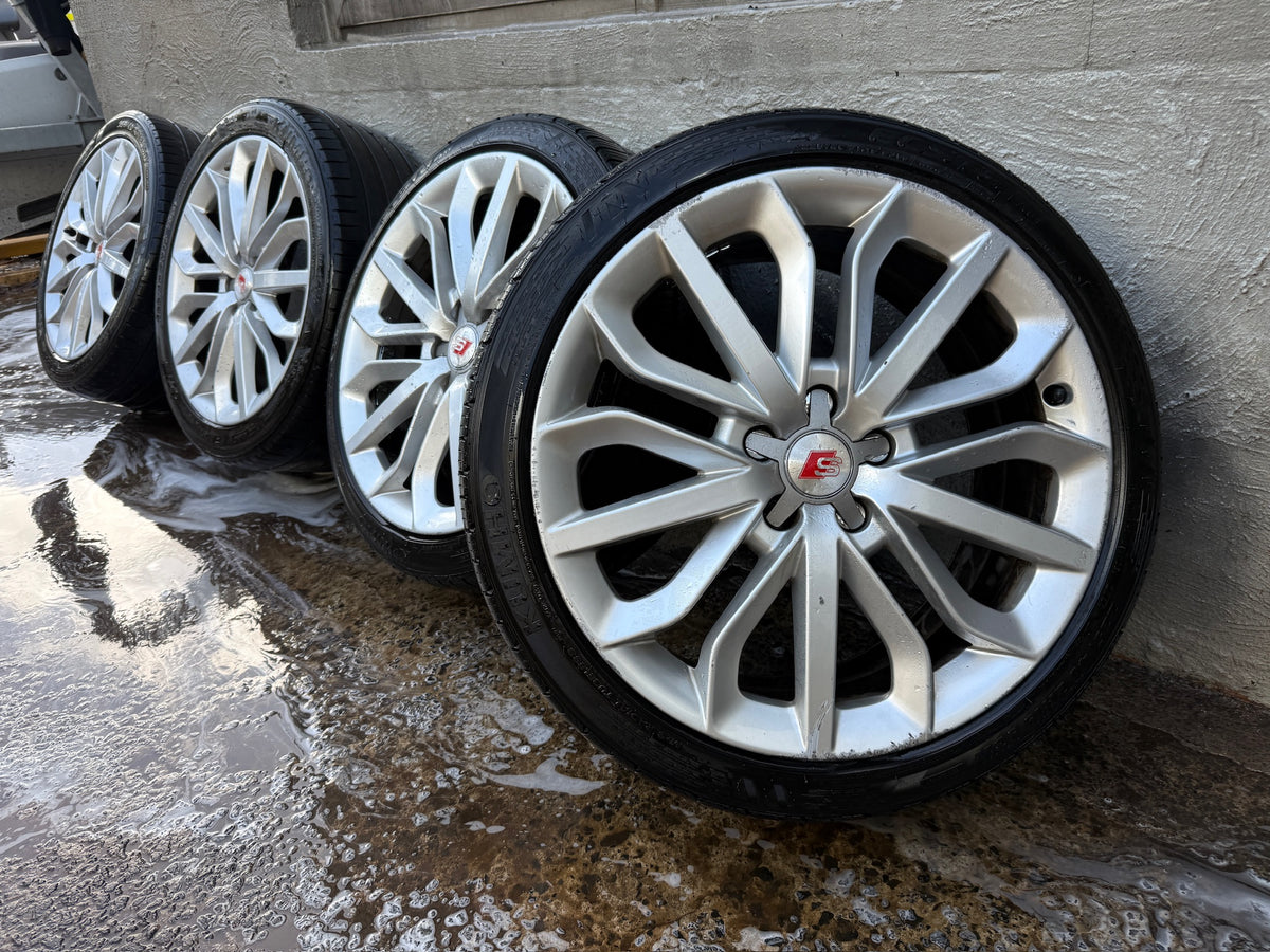 Audi A6 19” Alloy Wheels with Good Tyres