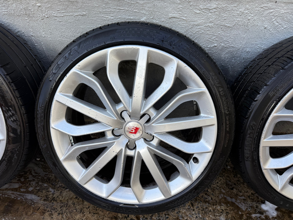 Audi A6 19” Alloy Wheels with Good Tyres