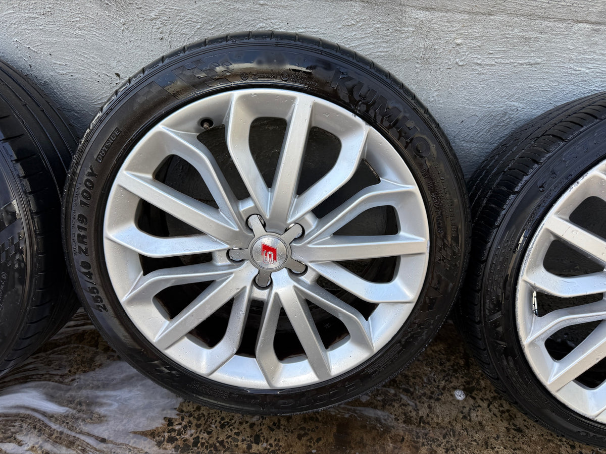 Audi A6 19” Alloy Wheels with Good Tyres