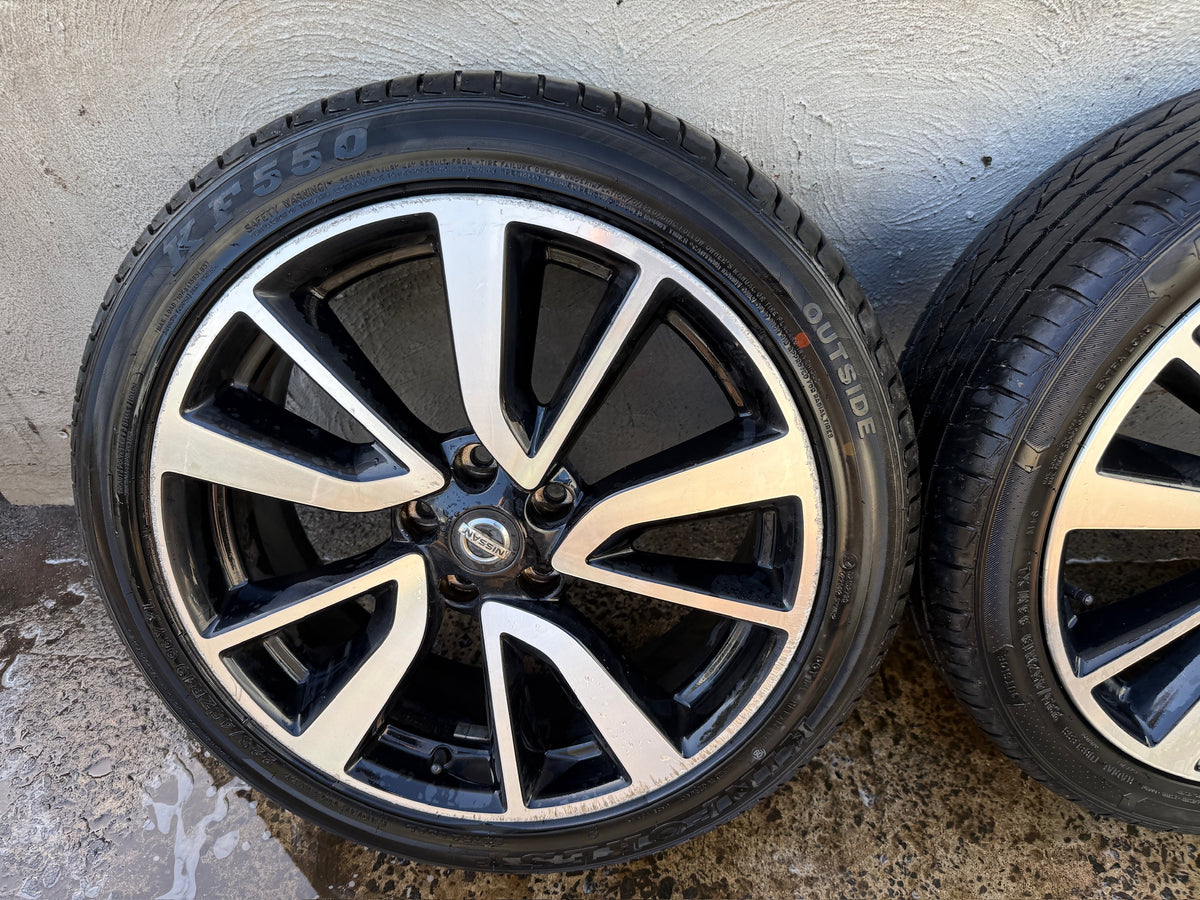 Nissan Qashqai 19” Alloy Wheels with Good Tyres