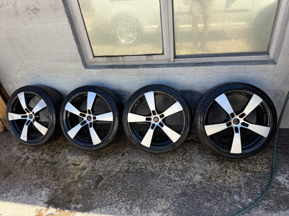 PDW 5 Spoke 20” Alloy Wheels with Excellent Tyres