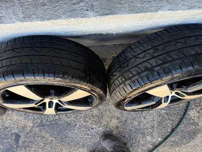 PDW 5 Spoke 20” Alloy Wheels with Excellent Tyres