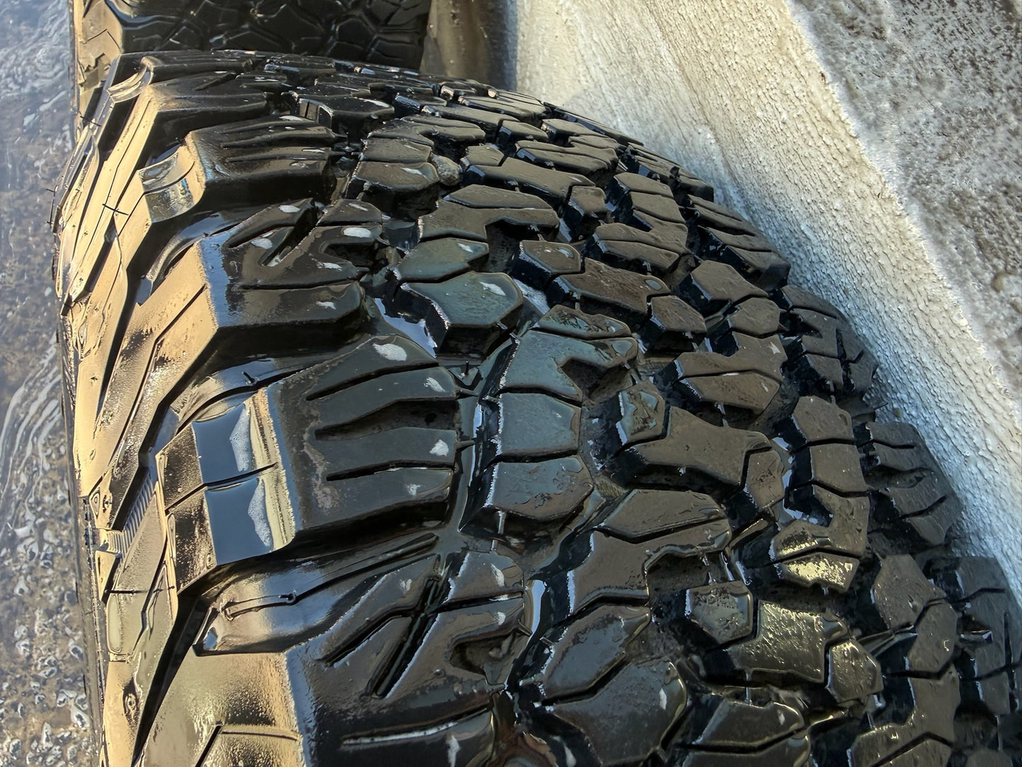 BF Goodrich A/T KO2 17”Tyres on Steel Rims