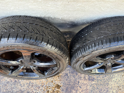 Audi 17” Alloy Wheels with Excellent Tyres