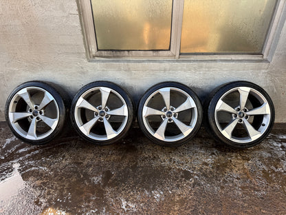 Audi A4 S4 19” Alloy Wheels with Good Tyres