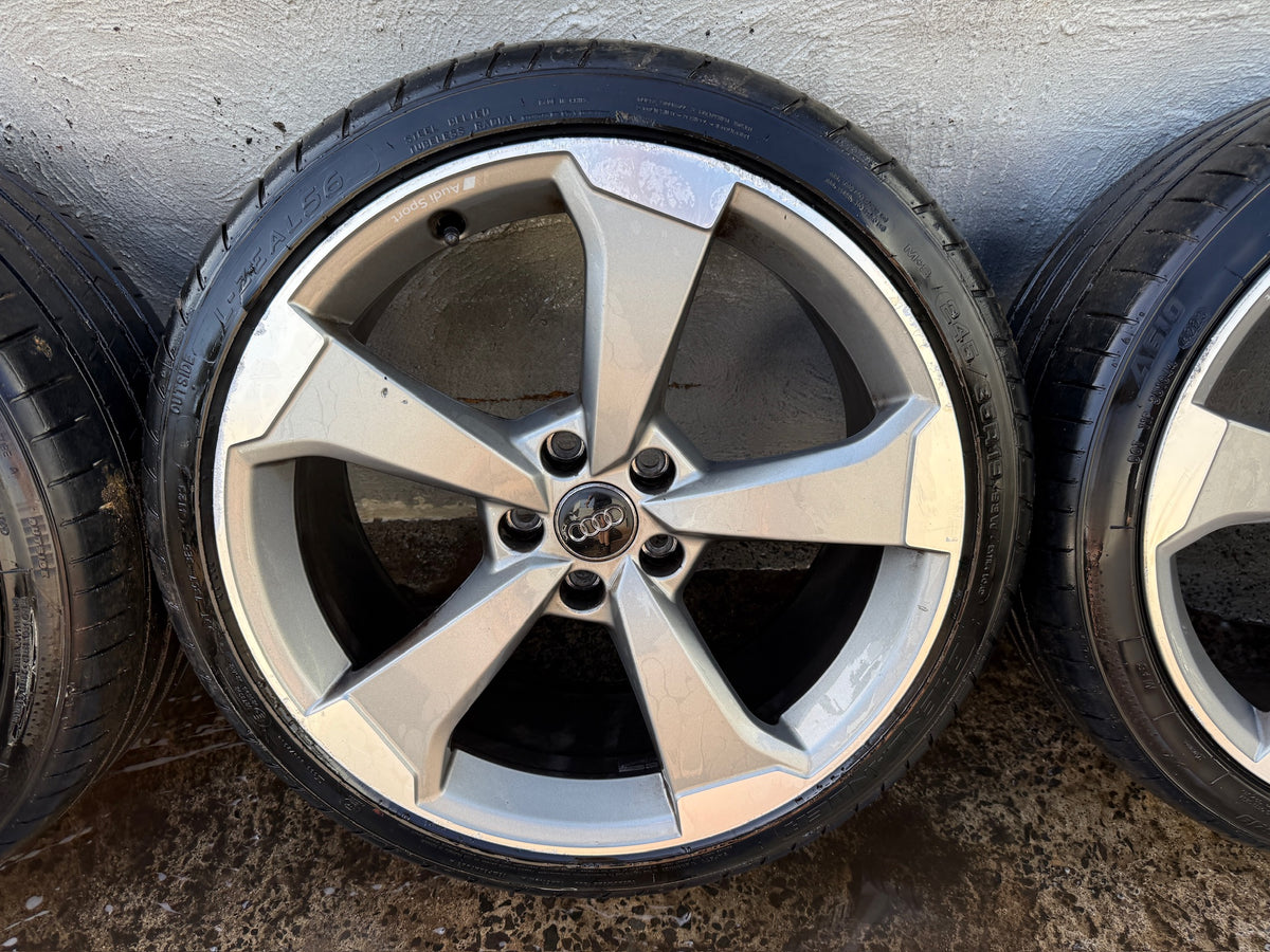 Audi A4 S4 19” Alloy Wheels with Good Tyres