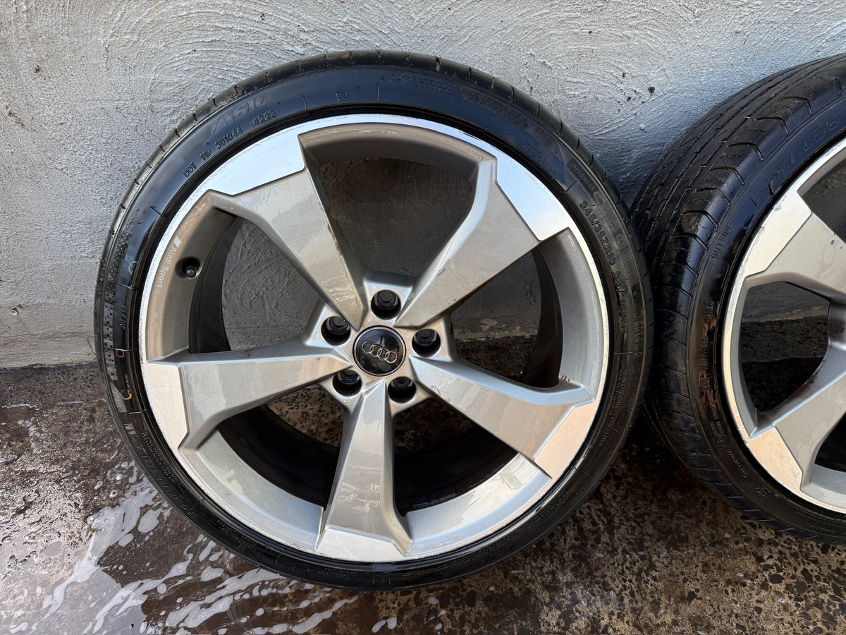 Audi A4 S4 19” Alloy Wheels with Good Tyres