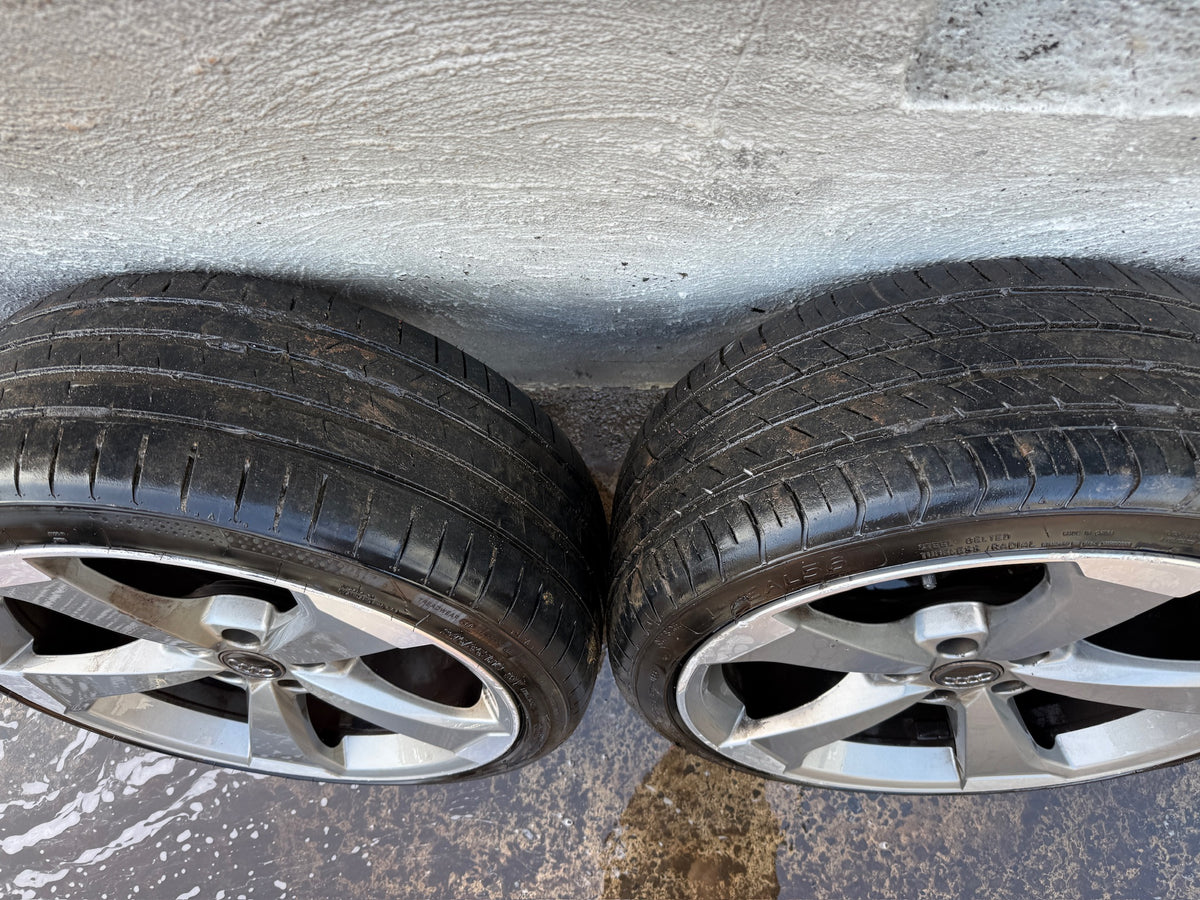 Audi A4 S4 19” Alloy Wheels with Good Tyres