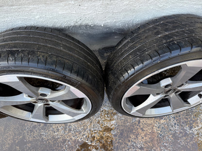 Audi A4 S4 19” Alloy Wheels with Good Tyres