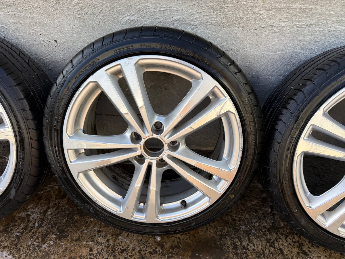 Audi A3/S3 18” Alloy Wheels with Good Tyres