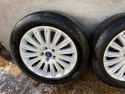 Ford Mondeo 17” Alloy Wheels with Good Tyres