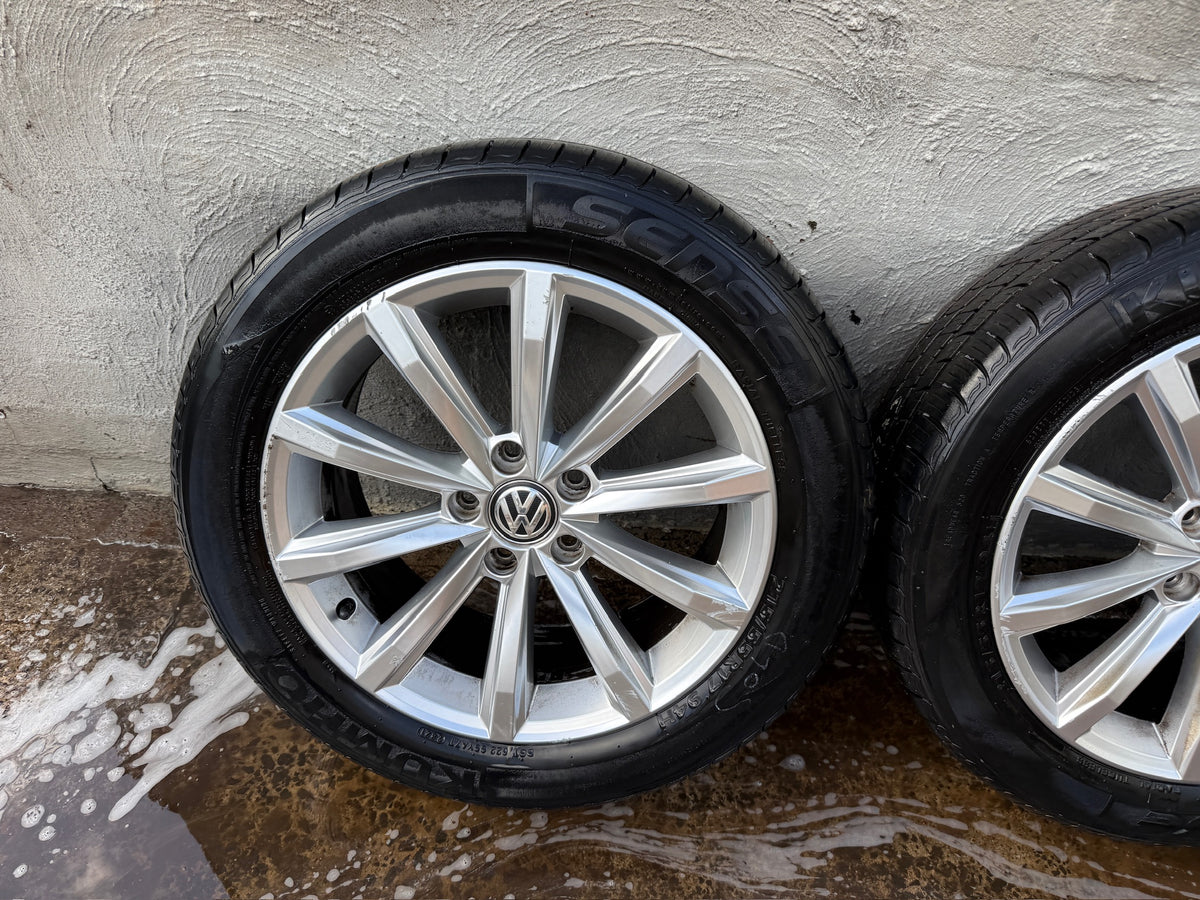 Volkswagen Passat 17” Alloy Wheels with Good Tyres