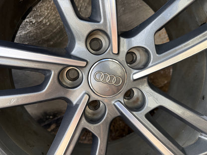 Audi A4 S4 18” Alloy Wheels with Good Tyres