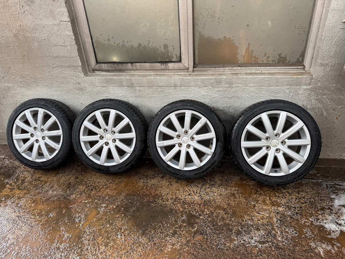 Suzuki SX4 17” Alloy Wheels with Excellent Tyres