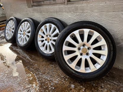 Subaru Impreza 16” Alloy Wheels with Very Good Tyres