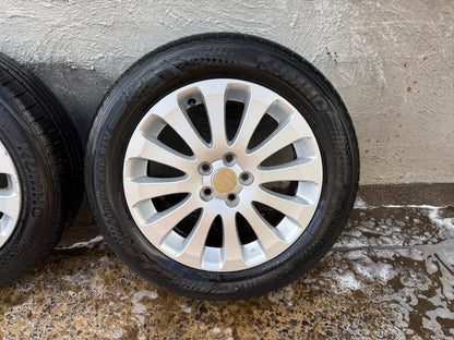 Subaru Impreza 16” Alloy Wheels with Very Good Tyres